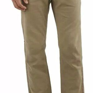 Jachs New York Mens Size 32X34 Tan Mid-Weight 5 Pocket Stretch Pants NWT
